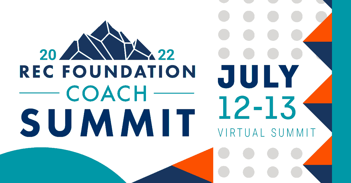 REC_Foundation's tweet photo. Join us for the First Annual REC Foundation Coach Summit (Virtual) July 12-13. https://t.co/YLQqA80LW0
#RECFoundation #CoachSummit https://t.co/l6WBeZpAhg