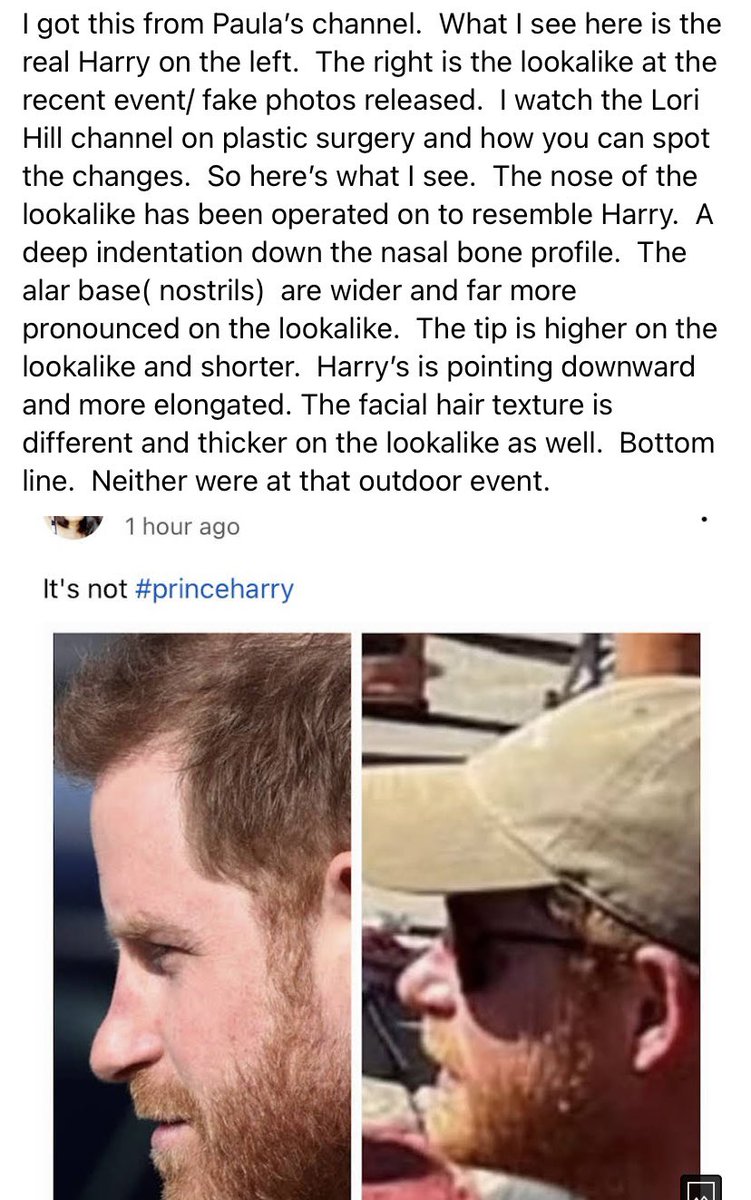 Thislilbirdies1's tweet photo. I got this from Paula’s channel. Here I reposted . Easier to share my thoughts this way. Limited words here. #NotHarry https://t.co/YMWXNUCNIm
