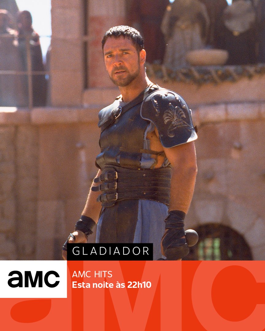 amctv_pt's tweet photo. Embarca numa demanda de vingança com o Maximus por Roma! ⚔️
📽 ”Gladiador” esta noite, às 22h10, no AMC Hits.
#AMCHits #filmes #cinema #Portugal #Gladiador https://t.co/nl5CADkuHm