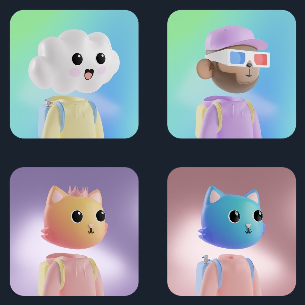 mosverse's tweet photo. Check out these cute reveals from @SweetStacksNFT!

Mint 1 and get 10 #sweetstack tickets #airdrop to win great prizes daily + weekly draws for great #NFT from various projects! 

Mint👉 https://t.co/3Ec7irrtu1 
TG👉 https://t.co/8maGqS7JSs

#NFTCommunity #NFTGiveaway https://t.co/LBTBwCYWQ7