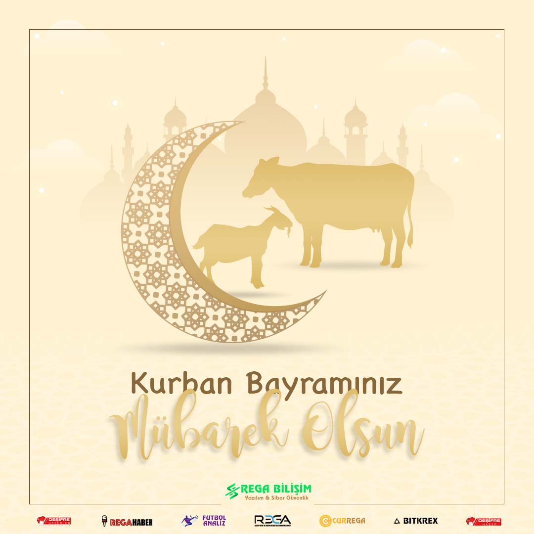 BilisimRega's tweet photo. Kurban Bayramınız Mübarek Olsun #KurbanBayramı #HayirliBayramlar https://t.co/2J70PTPg43