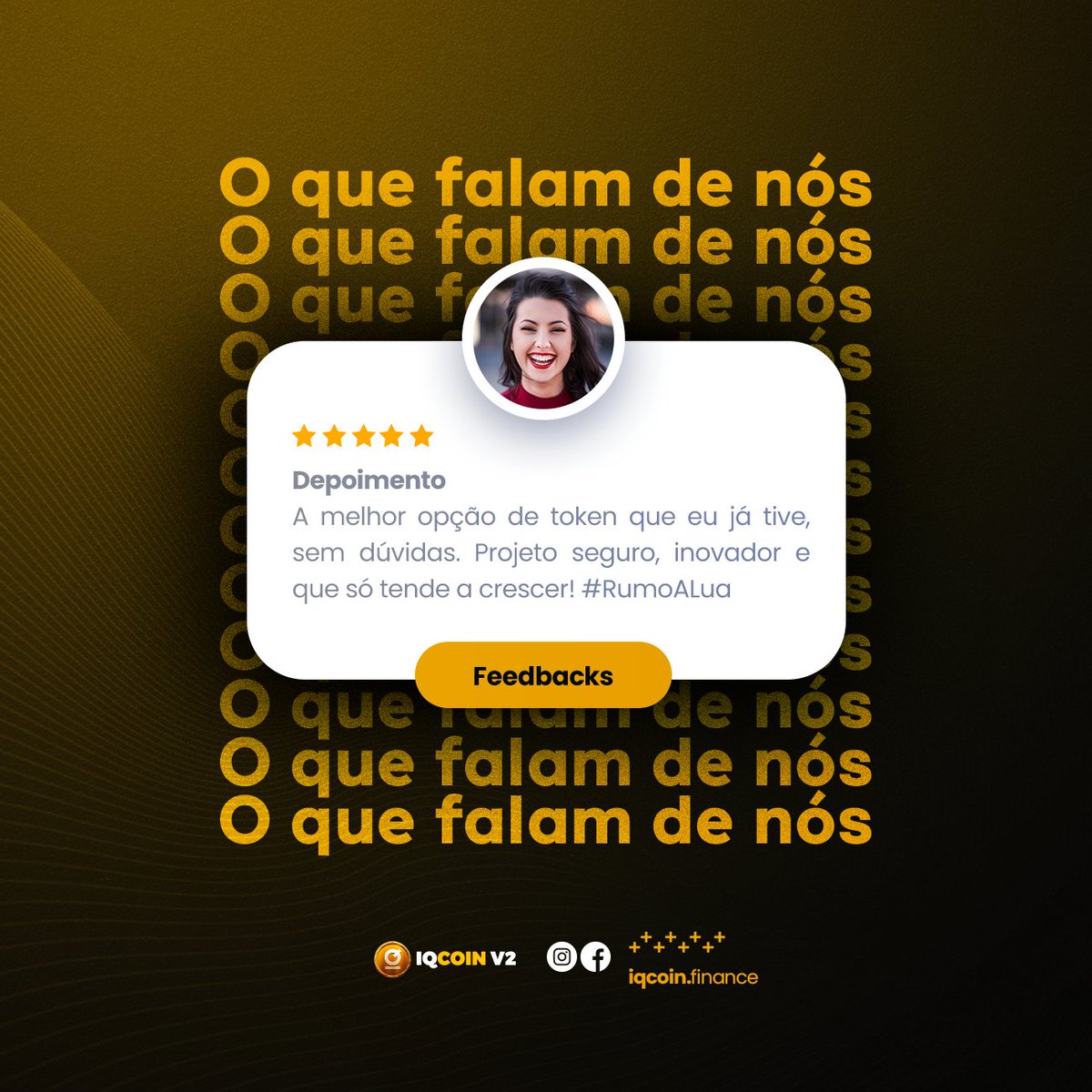 IQCOINTOKEN's tweet photo. São muitos feedbacks positivos que recebemos! É muito bom ver todos os nossos investidores contentes com o projeto da IQCOIN. Faça parte do nosso time também! Acesse o link na nossa bio. ☺💛🧡
.
.
.
.
.
#iqcoin #feedbacks #depoimento #depoimentos #comentários #clientes https://t.co/DiMBpqbMWJ