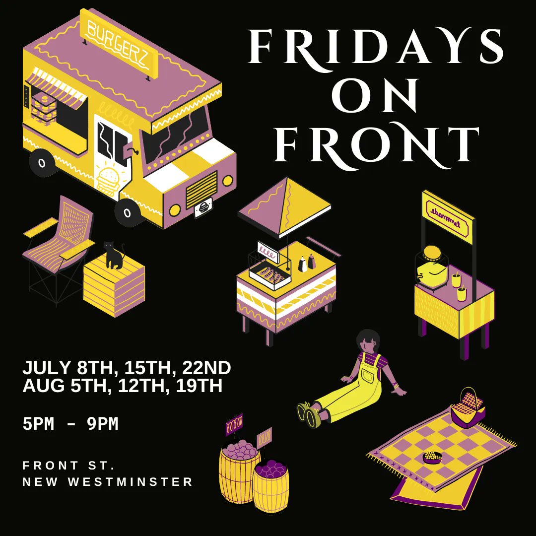 pandoras_locks's tweet photo. In case you haven't heard, FRIDAY'S ON FRONT IS BACK TODAY!!!
Visit @downtownnewwest for more info about tonight's event. https://t.co/gLrzeMO30l