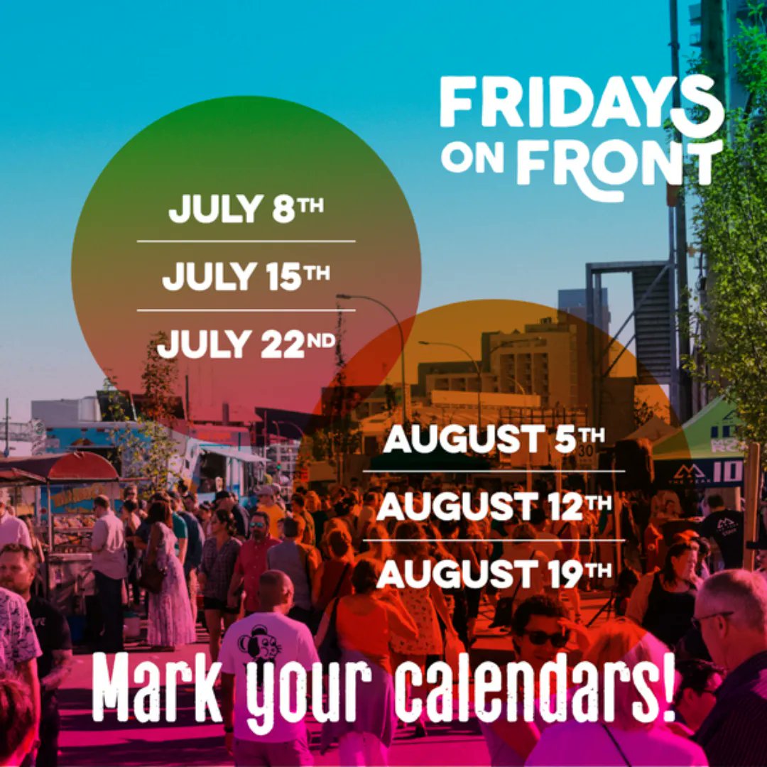 pandoras_locks's tweet photo. In case you haven't heard, FRIDAY'S ON FRONT IS BACK TODAY!!!
Visit @downtownnewwest for more info about tonight's event. https://t.co/gLrzeMO30l