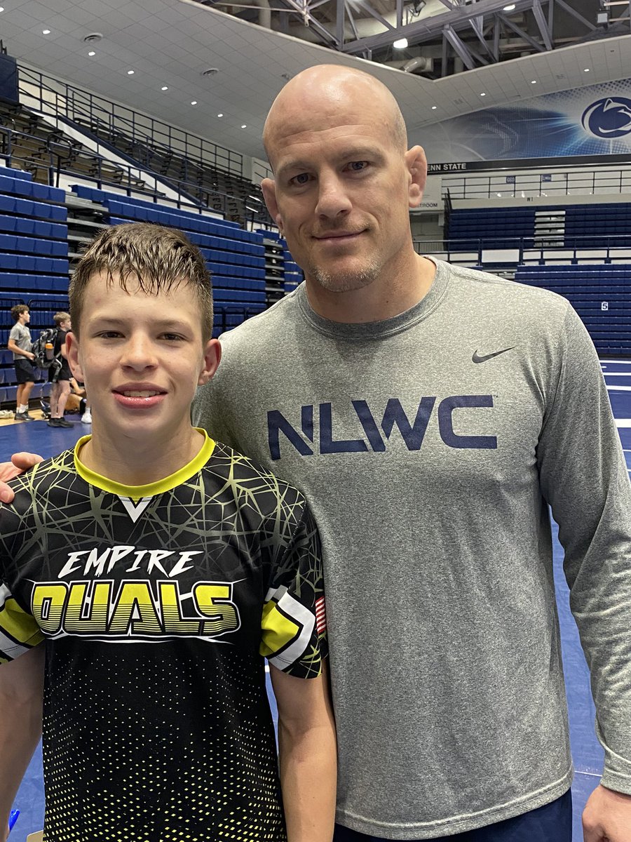BallsyOne1970's tweet photo. @caelsanderson Coach I just wanted to thank you for the awesome week of camp!  We waited three years since the last one and it was worth it!  My son Ryan and his Somers teammates enjoyed everyone from the coaches, staff, and wrestlers! You are a great coach! 👏🏻🤼‍♂️💪🏻 https://t.co/TNgubQPLSC