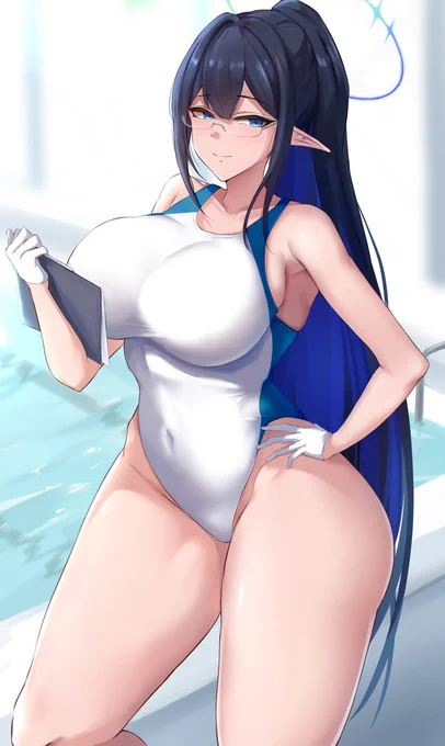 七神リンに競泳水着で水泳指導を受けたい人生だった

#ブルアカ 