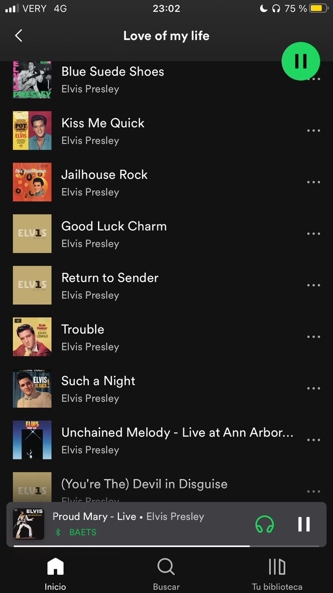La mia playlist antidepressiva 
Kiss Kiss