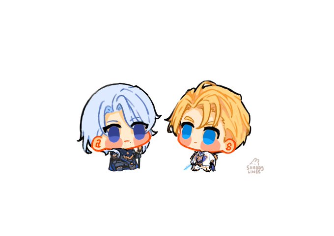 ayato 🤝 dimitri 
✅ rich af
✅ have loyal retainers
✅ voiced by @ChrisHackneyGGK 