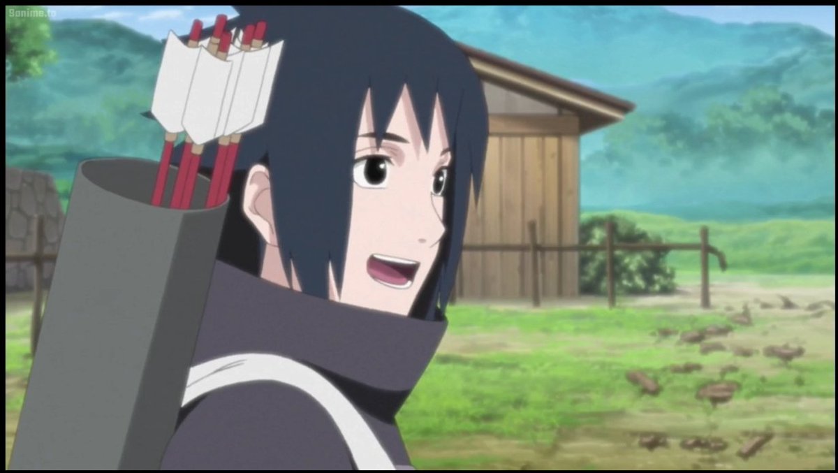 hausofitachi's tweet photo. Sasuke before and after Itachi smiles at him https://t.co/poFzWdv1Kq