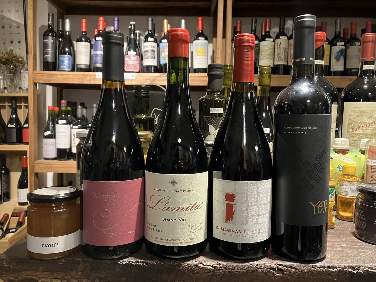paladar_noir's tweet photo. Pack NOA Mugrón.
Tenemos un Mugrón Pila 2020 e incluimos 3 vinos de 3 de los enólogos que hacen #Mugron (falta MQA):
- L’amitié de @PacoPuga1
- Inimaginable de @claudiomaza1
- Yeta de @rdcafayate
Y con los vinos te llevas un dulce de cayote de @Lasucrerieba
Total $11.050 https://t.co/YIcYPITHYX