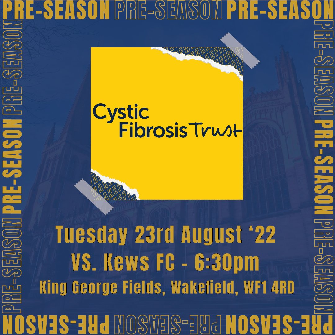 cowfcofficial's tweet photo. ๐ The @cftrust Trophy ๐
We are delighted to reveal a charity fixture, amongst our pre-season friendlies, against Kews FC!
๐ Money raised will be donated to our charity partner, @cftrust ๐ช
#CoWs #CoWFC #CityOfWakefieldFC #Charity #CFT #CysticFibrosis https://t.co/sMSPW2VuXT