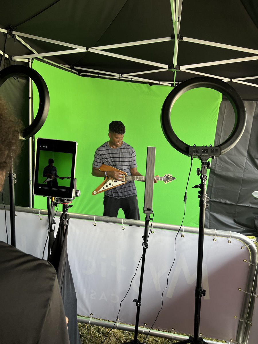 LFMusicFest's tweet photo. Create your five seconds of fame in the Mystic Lake Casino booth. #AlmostOpen #LakefrontMusicFest https://t.co/fbL14yLOpl