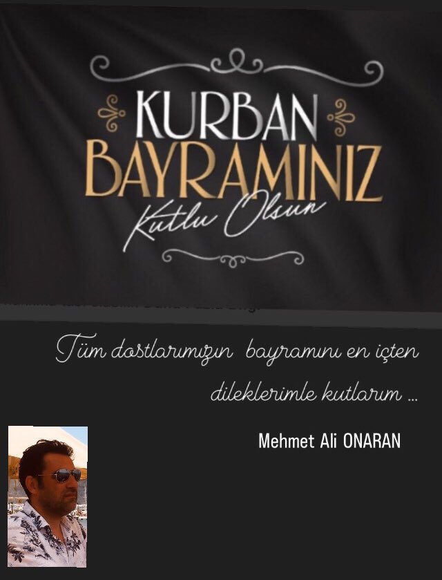 Tüm dostlarımızın Kurban Bayramı Kutlu Olsun. Sevgi ve saygılarımla...