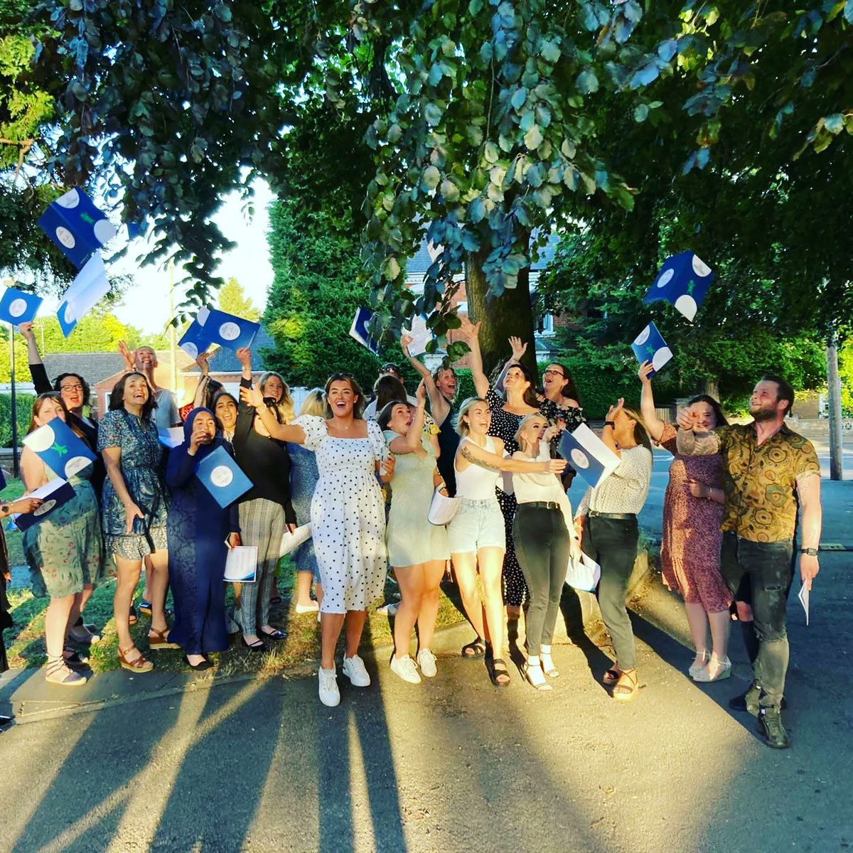 ILSCITT's tweet photo. Primary Leicester trainees enjoyed their graduation party this evening! Well done everyone! A true celebration of hard work, dedication, and a sprinkle of magic weaving 🌟@Discovery @PhilPage13 https://t.co/KQICN6gj4v