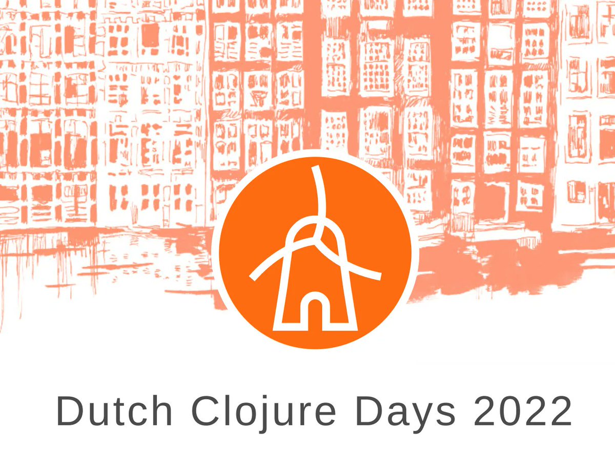 ClojureDays's tweet image. It's official: our dear Dutch Clojure Days conference is coming back to Amsterdam lather this October (the 29th to be precise)! 😱
Save the date but most importantly, reserve your ticket: eventbrite.nl/e/dutch-clojur… #dcd22 #clojure #conference