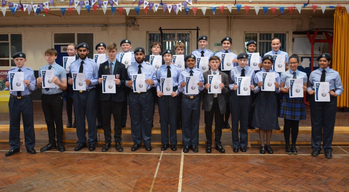Our recent enrolment evening brought a large cohort of new cadets formally into the Squadron