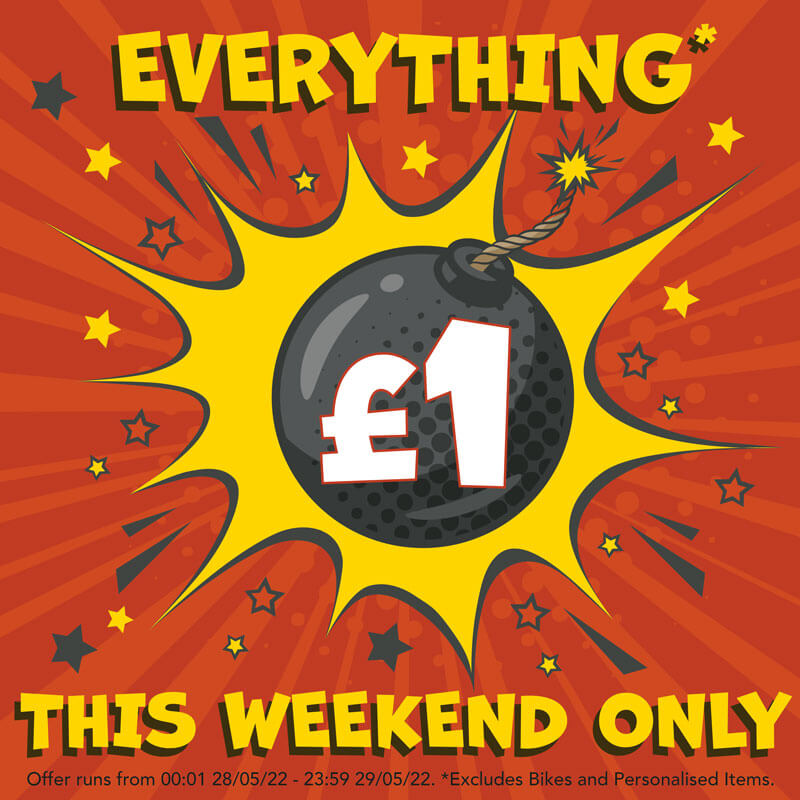 WE’RE DOING IT AGAIN!!! 

£1 Homeware Bonanza 

This weekend Only (Sat 9 / Sun 10 July) 

Only at shop.arbw.uk 

#sale #betterwaresale #alexsbetterware #arbw