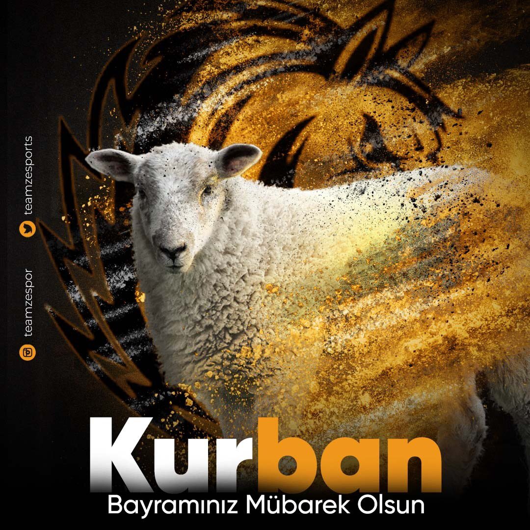 Hep bir arada sevgi dolu ve huzurlu nice bayramlar geçirmeniz dileğiyle Kurban Bayramınız mübarek olsun!