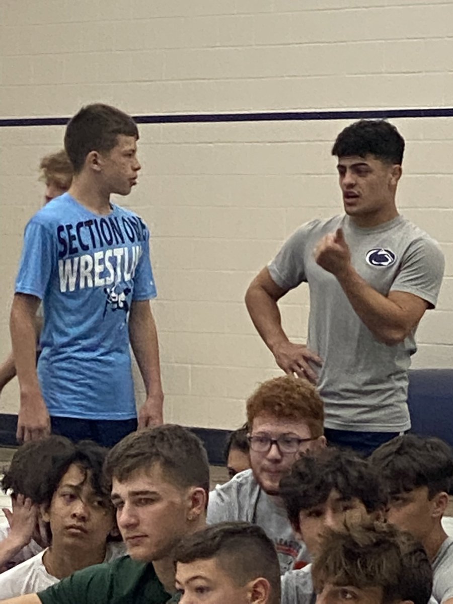 BallsyOne1970's tweet photo. @BeauBartlett Beau thank you so much for the time you spent with my son Ryan last week at wrestling camp.  He listened to your message and respected what you were trying to teach him!  Good luck this season and keep in touch!  See you back at camp next year! 🤼‍♂️ https://t.co/ICDDcDKkiS