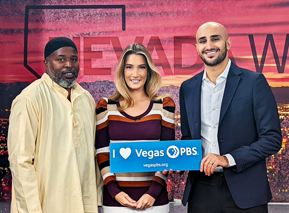 A new <a href="/PBS/">PBS</a> documentary, The Great Muslim American Road Trip, makes a stop in #LasVegas.
Tonight at 8 on <a href="/VegasPBS/">Vegas PBS</a>, #NevadaWeek explores what life is like for Muslims living in Las Vegas with Imam Fateen Seifullah and RJ Khalaf, an active member of the local Muslim community.