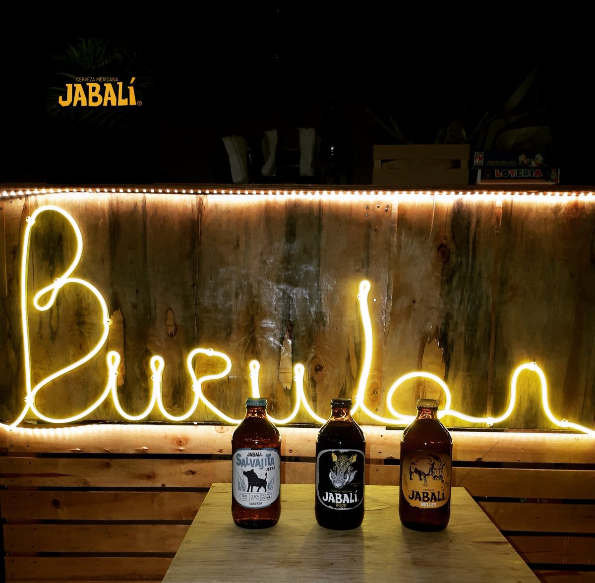 Banda, ya pueden encontrar Cerveza Jabalí en El Burujon La Pulqueria.

Caiganle en Isabel la Católica No. 925, col. Postal.

Ahí pueden pedir las tres presentaciones de #cervezajabalí JABALÍ SALVAJITA, JABALÍ BOCK o JABALÍ HELLESBOCK.

<a href="/PrimusCervecera/">Cervecería Primus</a> <a href="/QueCarton/">LO QUE DURE EL CARTÓN</a> 

🍺🐗🎙🎸🤘🏼🍻😎