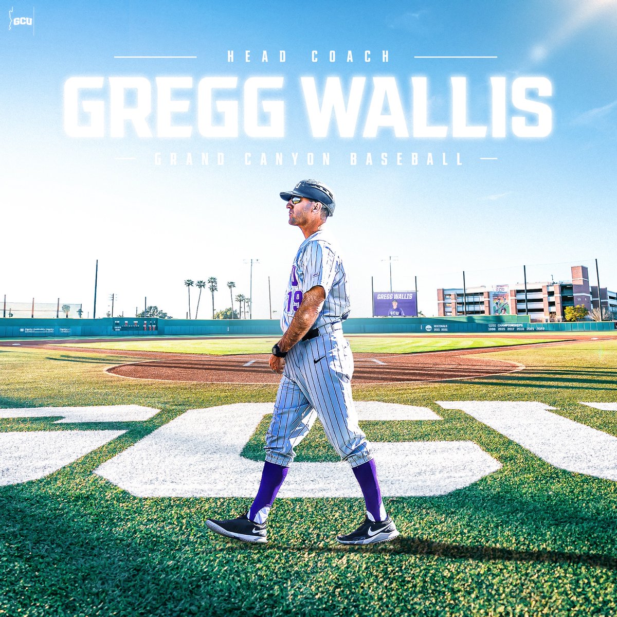 GCU_Lopes's tweet photo. He's back! To continue the ascension of the Lopes' nationally prominent baseball program, @GCU_Baseball will turn to one of its program's architects in Gregg Wallis.

https://t.co/LfvyGGss5d https://t.co/bwPlCDHBQy