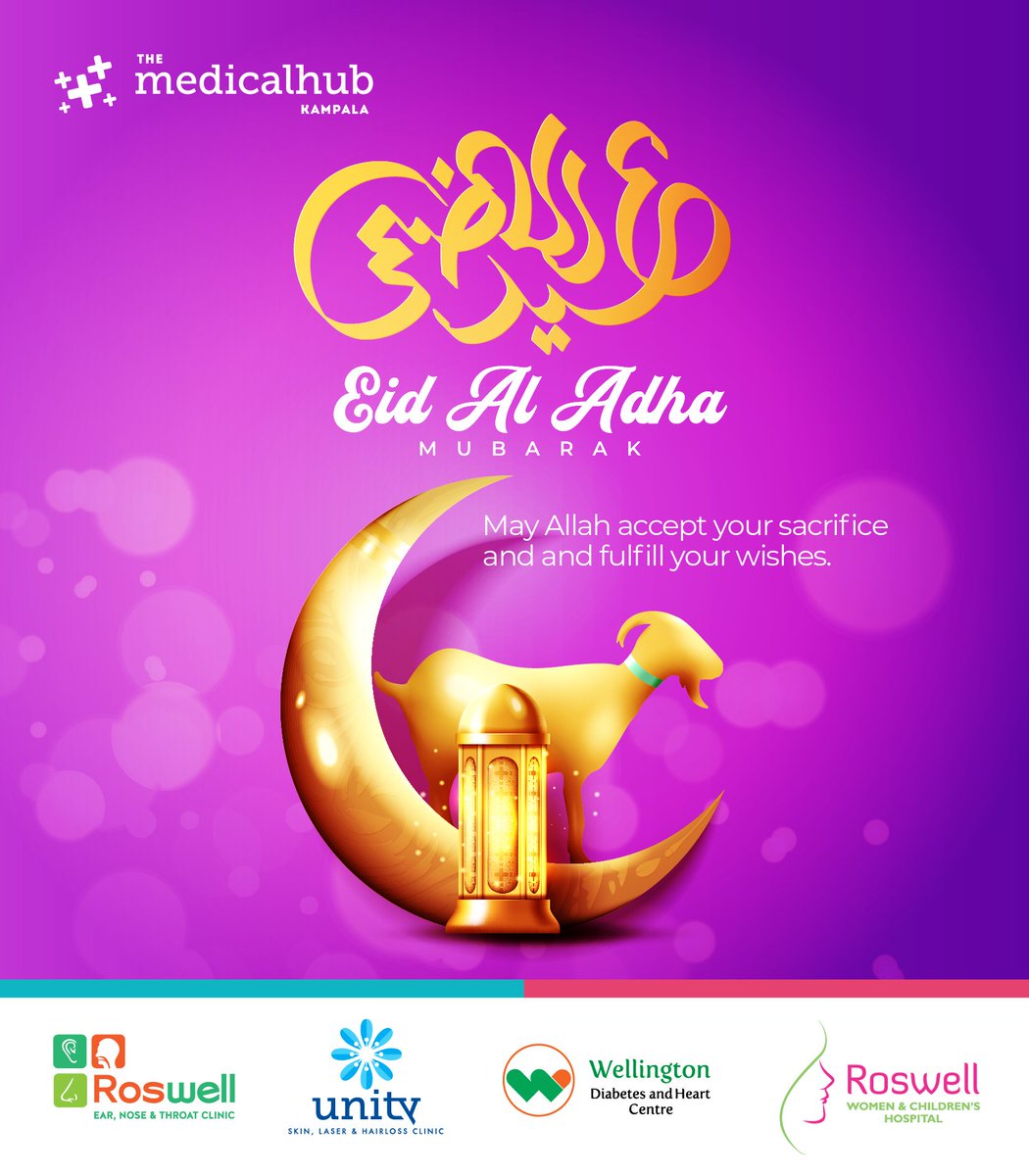 MedicalHubCare's tweet photo. Eid Al Adha Mubarak. May Allah accept your sacrifice and fulfill your wishes. #eiduladha2022 #EidMubarak2022 https://t.co/nQsPODXMoF