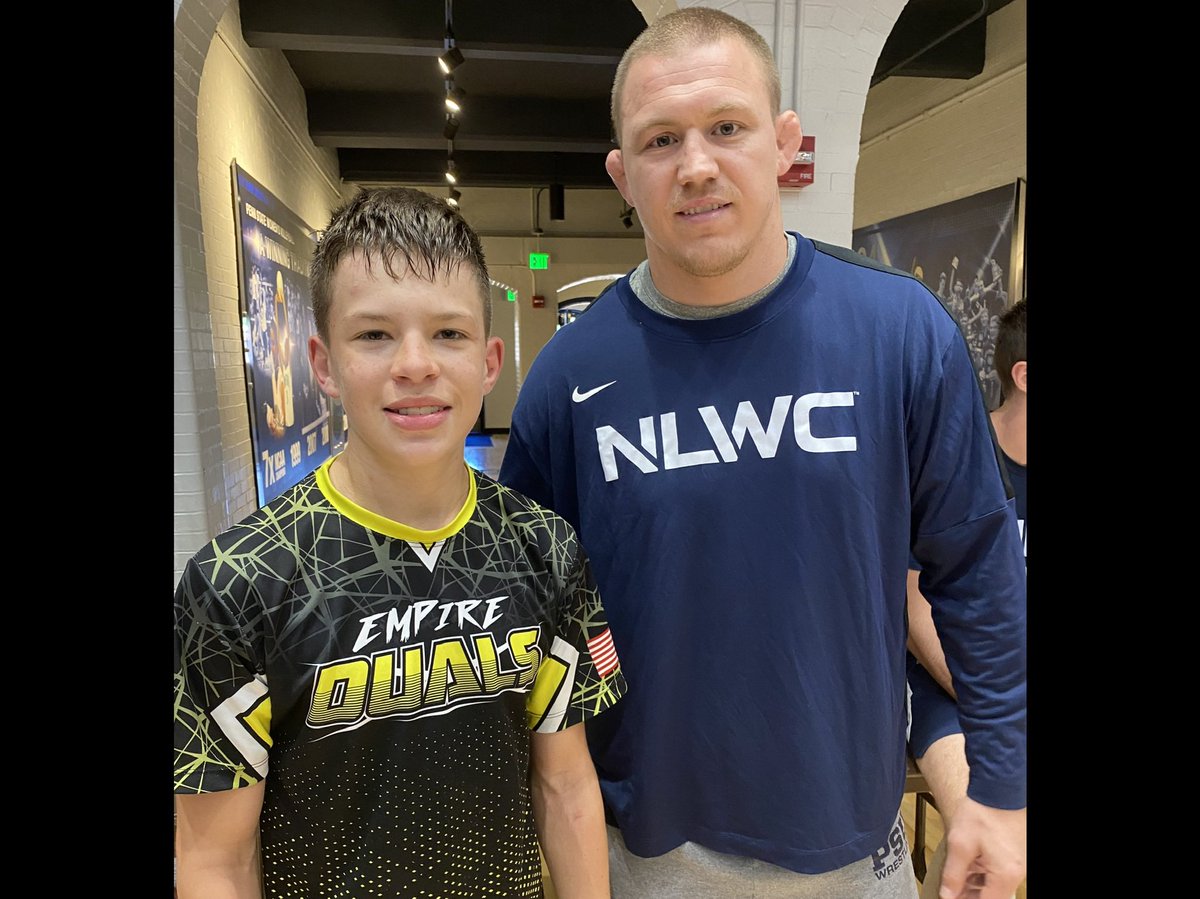 BallsyOne1970's tweet photo. @JakeVarner211 Jake I wanted to thank you for the time you spent with my son Ryan and his Somers teammates last week.  He has been a huge fan of yours since he met you in Las Vegas in 2015.  Thanks for signing his pictures as well. They are all ready up on the wall!  Thanks Jake! https://t.co/RvOelLyGk4