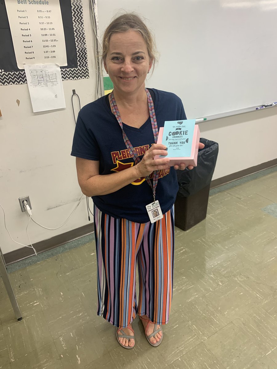 PCSDsummer's tweet image. We have AMAZING staff again year at the Summer Academy. Our Week 1 “Tough Cookie” awards go to our secretary, Mrs. Ownby and our EL teacher, Mrs. Bailey!! 🤩🍪 #PCSDSALE