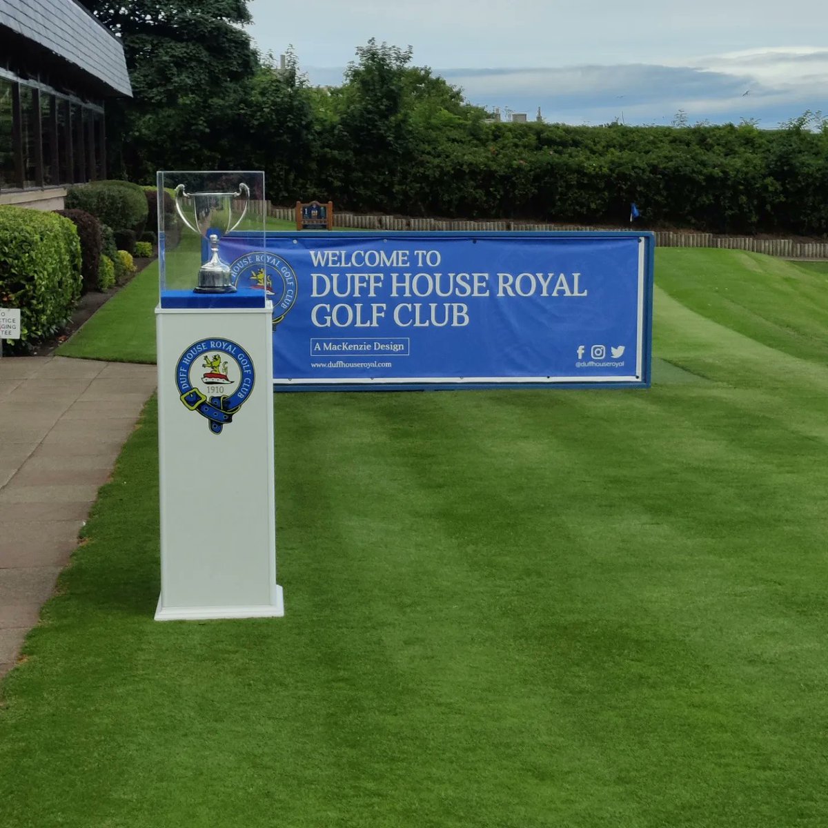 campbellinho's tweet photo. Day 7 - finals day from @HaystonGC ladies at the @duffhouseroyal ladies 5 day. Trophy proudly on display. No winners for Hayston but plenty of success and a brilliant week. Well done to scratch winner @golfiesusie and thanks to sponsors @downiefish 
#HaystonLadiesOnTour2022 https://t.co/WgWSKwZN7D