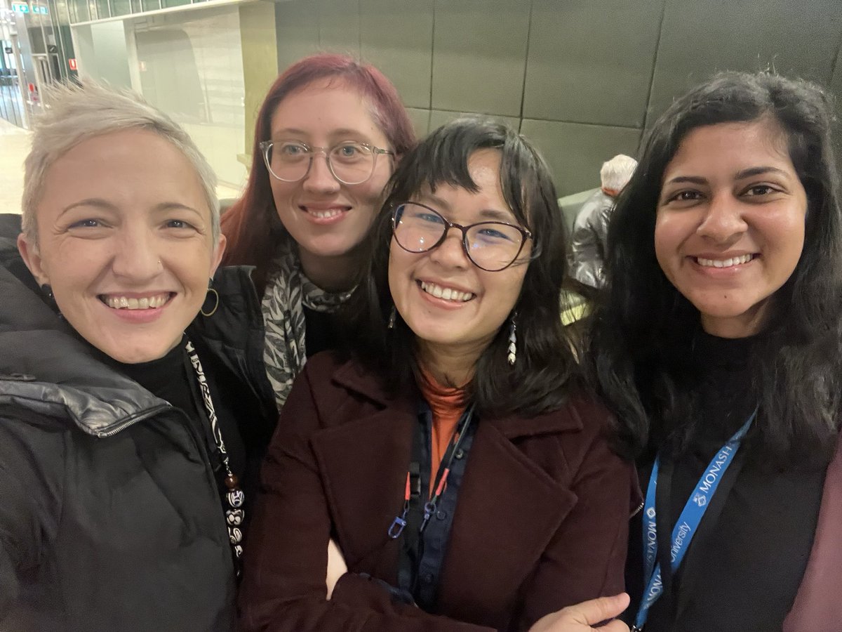 elewilliams's tweet photo. Such a great week at #ASAA2022 catching up w old and new friends! Huge thank you to @sharyndavies + @MonashUni @HerbFeithCentre team, Kate @MelissaACrouch + @asiancurrents ASAA team, @IndoCouncil @seacsydney @MicheleSSEAC @sea_greeny + @EdwardAspinall + all the postgrad gang! π₯³ https://t.co/4LapO4Fdar