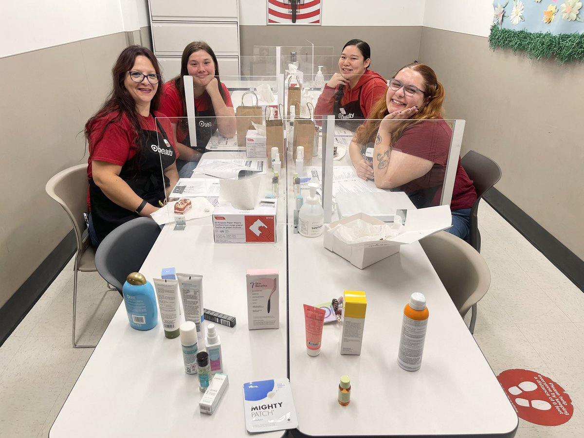 T3356 Bay Parkway July Beauty Product Knowledge session with some of the Beauty Consultants. The ladies love being informative for our guest. #workhardplayhard