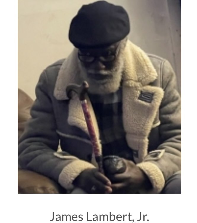 DaveKinchenUSA's tweet photo. 6PM: See surveillance video of the teens @PhillyPolice are looking for in the parking cone beating death of 73-year-old #JamesLambert on June 24th in North Philly. Picture is from Lambert’s obituary. @FOX29philly https://t.co/9fiyY9XYIC
