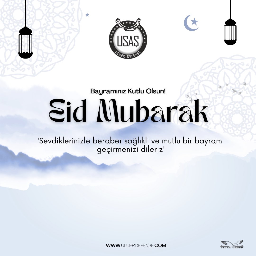 Sağlıklı, mutlu ve huzurlu bir bayram geçirmenizi dileriz.

#EidMubarak