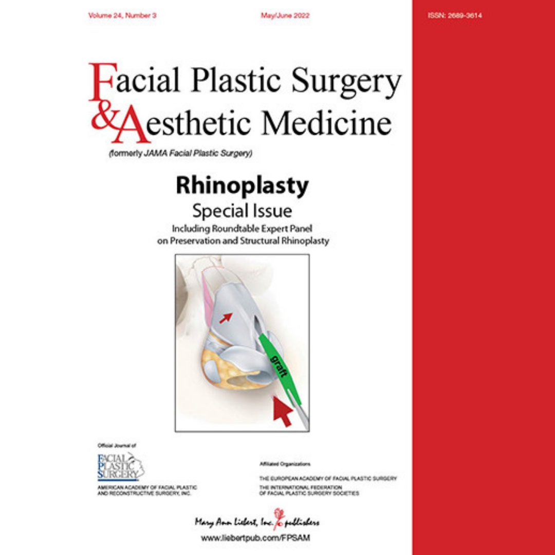 My editorial 'The Right Time for a Special Issue on Rhinoplasty' is now up!
​
​This special issue contains an exciting mix of original articles, viewpoints and commentaries, and a landmark round table discussion. Read it here:
​
​ lnkz.us/UvTLi?utm_cont…