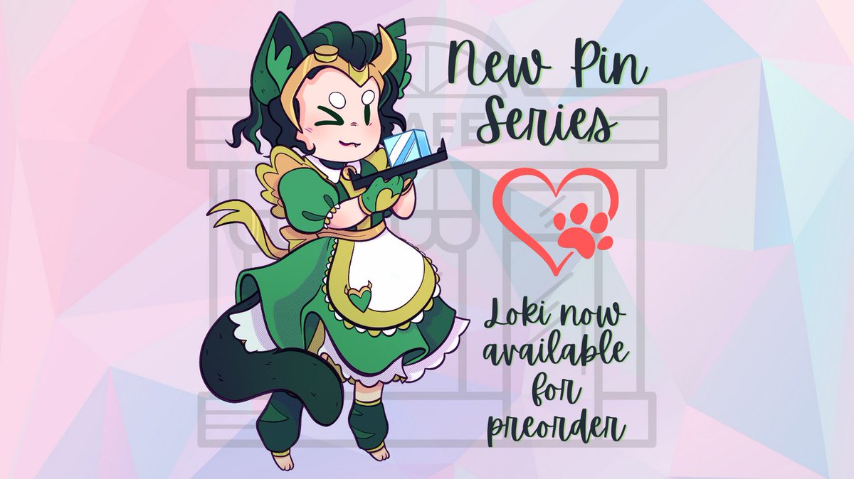 SsjADesigns's tweet photo. New Pin Series! Link in bio 💕
#marvel #marvelpin #marvelpins #enamelpin #enamelpins #avengers #loki #lokilaufeyson #lokitty #cafe #maidcafe #catmaid #kawaiiart https://t.co/eDRBpQ88u6