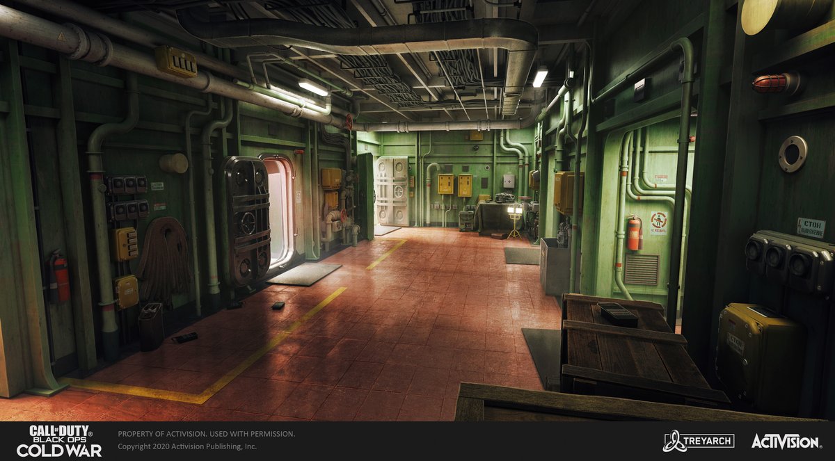 Some concept art I made for COD: Cold War for the map Armada! #conceptart #blender #callofduty