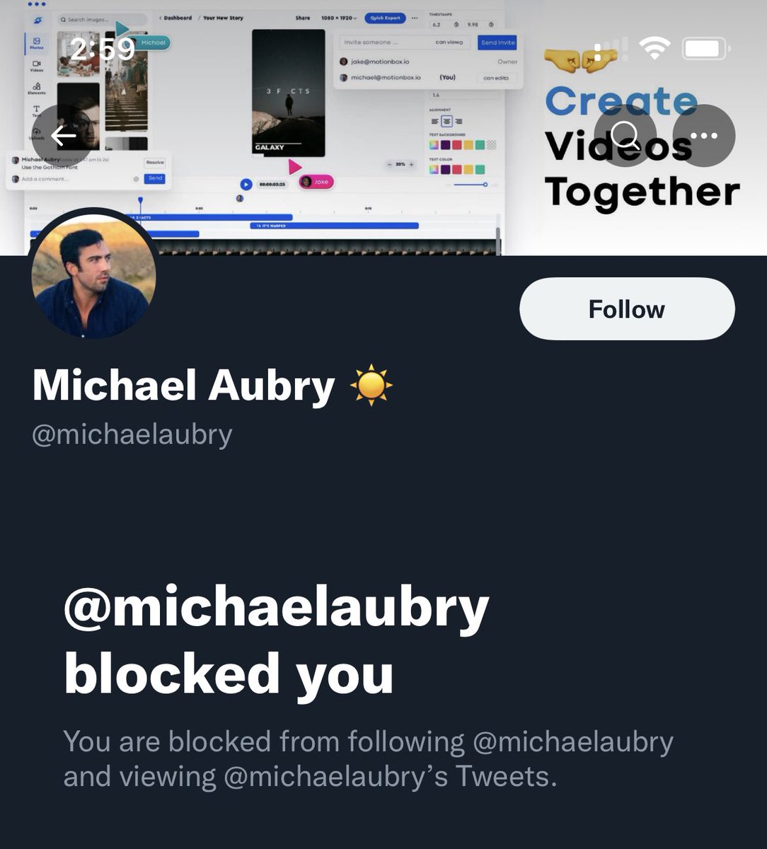 damonchen's tweet photo. This dude tried to sell me his product at $1k+/mo. I squeezed my time from caring my baby to test it out and don’t think it’s a good fit. He called me dick🤦‍♂️ WDYT? https://t.co/0hQZP9CSCA