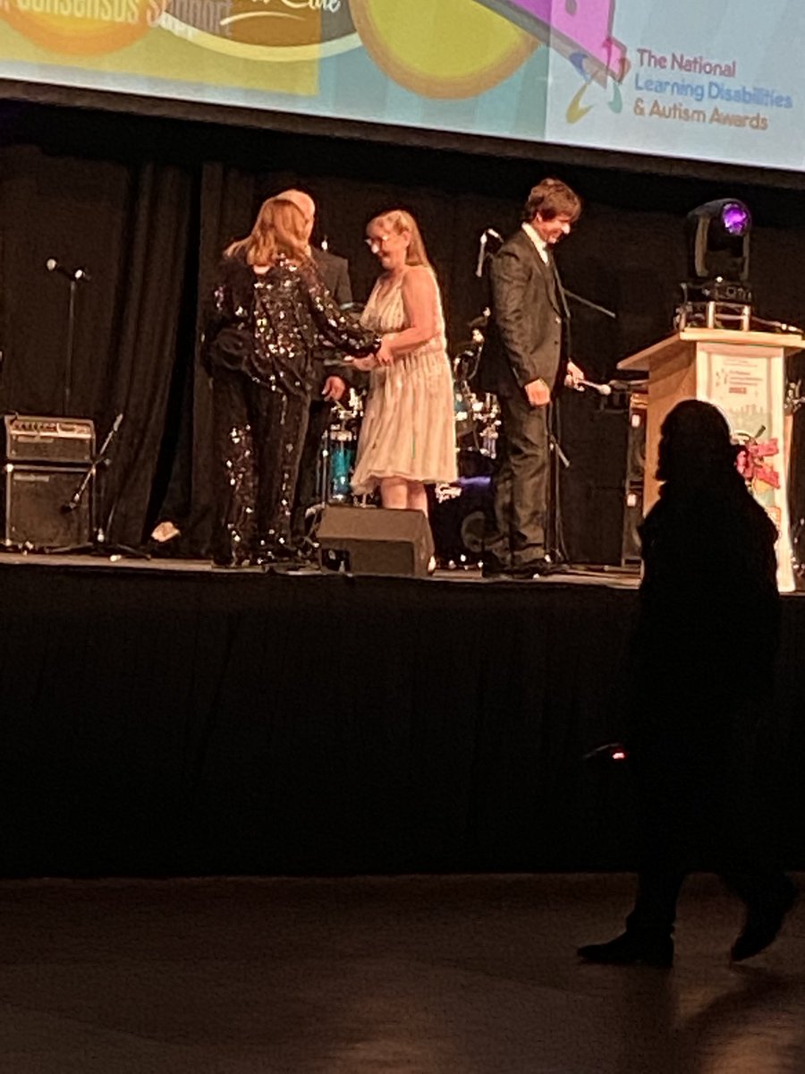 Chrispyp's tweet photo. Liz Smith #TeamConsensus winning the LD Nurse award at #LDAawards2022 congratulations Liz https://t.co/TGlOEYefqL