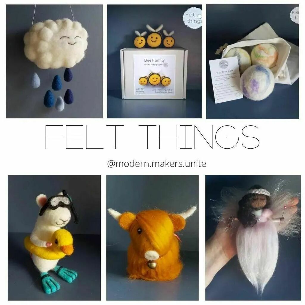Happy Friday everyone! 

It is time to spread some small shop love. We would like to introduce you all to Hannah of Felt Things.

We met her during our Monday Meet &amp; Greet.  We loved her work so much we wanted to share her incredible talent with you!  Gi… instagr.am/p/CfxEcz2pQBa/