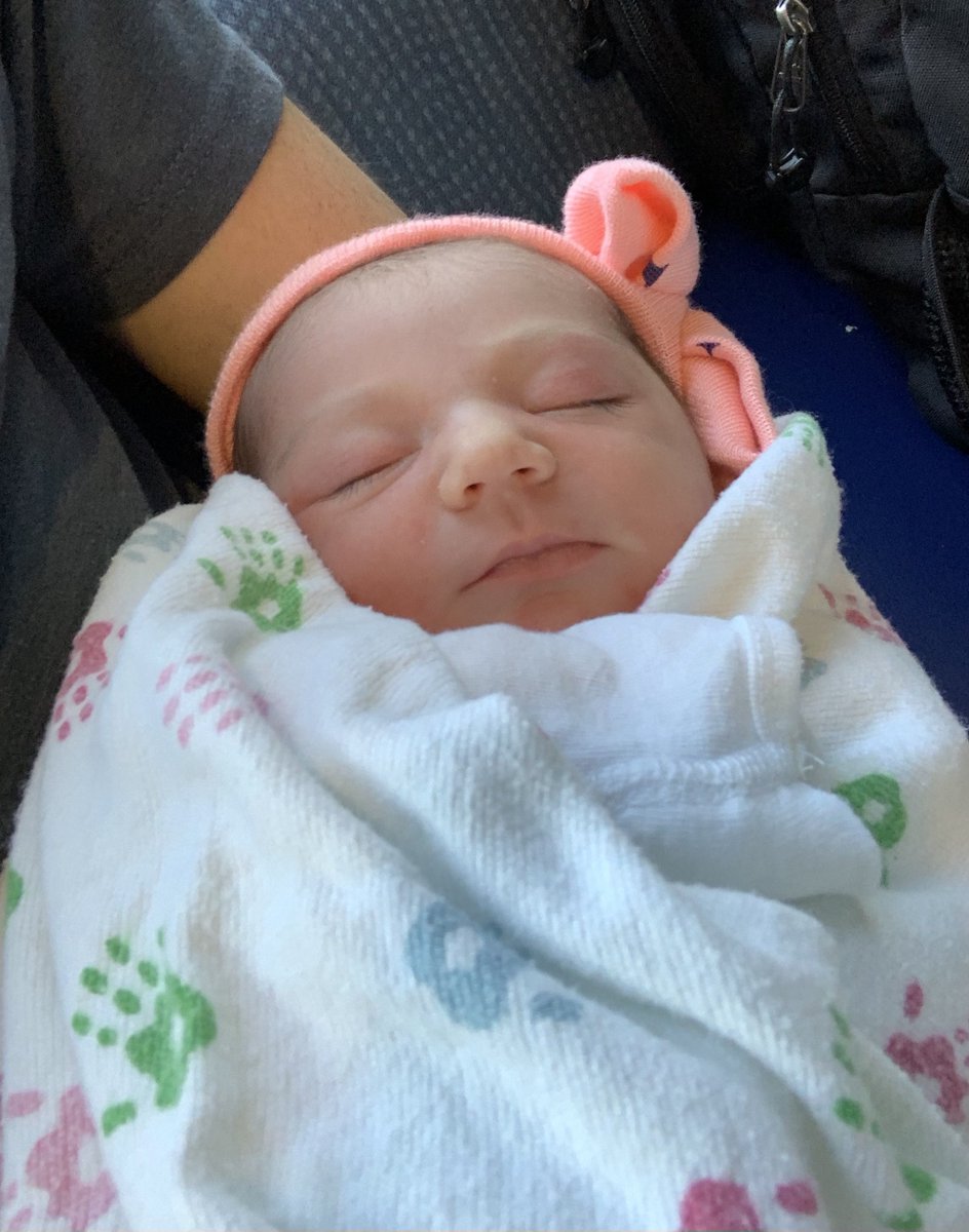 .<a href="/zclopton/">Zach Clopton</a> and I are delighted to welcome to the world Baby #3 who arrived safe and sound :)

Introducing Hazel Kinzler Clopton!  Big sibs Taylor and Nate are thrilled