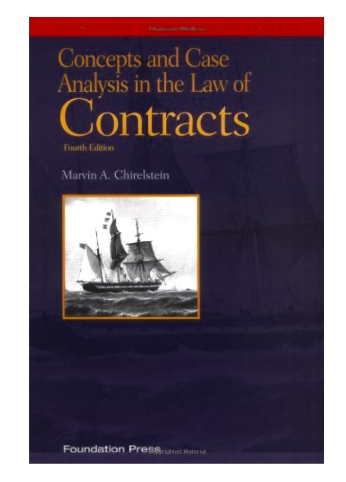 Thinking a lot about 1L contract law this afternoon…