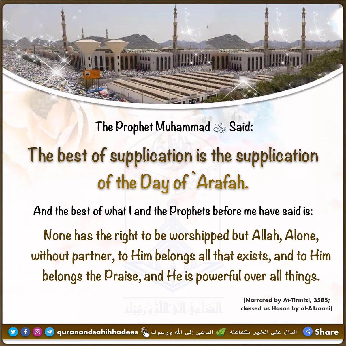 Authentichadis's tweet photo. #quranandsahihhadees
#Hajj #Pilgrimage #Proclaim #Mankind #Lean_Camel #Perform_Hajj #Hajj_2022 #Hajj_1443
#الدال_على_الخير_كفاعله
#الحج ￼ #وأذن_في_الناس_بالحج #كل_ضامر #فج_العميق #الحج_عرفة #الحج_الأكبر #الحج_المبرور_ليس_له_جزاء_إلاالجنه #الحج_ركن_من_اركان_الاسلام #الحج_١٤٤٣هـ https://t.co/1KbuELCNid