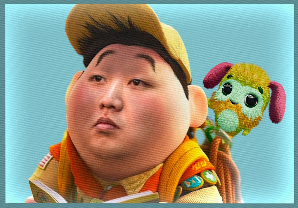 Kargyra's tweet photo. Kim jong-un junior is frustrated with his dad and the North Korean dictatorship! Together with fuzzle he runs away and so the adventure begins!
@FuzzleOfficial
@GoEndlessAI
@GoGalaGames
@mfox789
@Kurokojin
@koevtun
@DerekMarsette
#Fuzzle #EndlessAI #Gala #StayGucci https://t.co/vmSjPdJamH