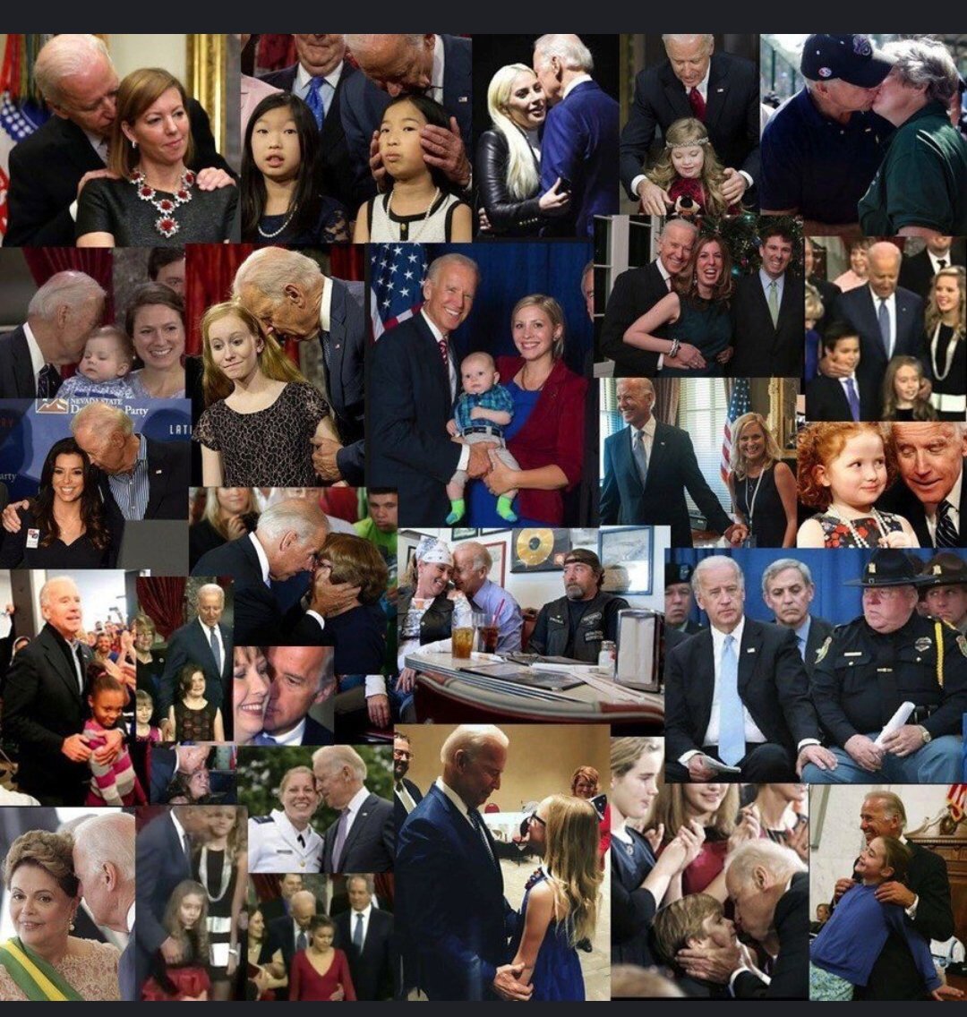 Corky34955513's tweet image. Biden is on video assaulting dozens of children!!
This picture was banned two weeks before the election,  due to #BigTechElectionInterference