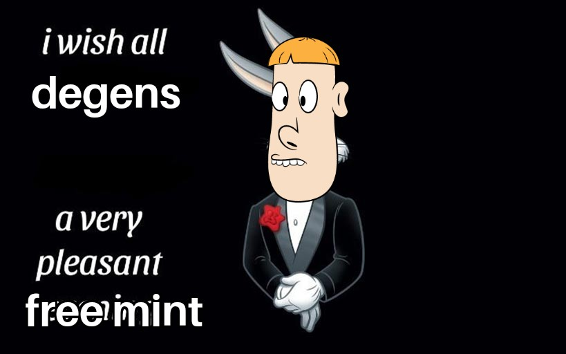 #FreeMint 𝚝𝚘𝚗𝚒𝚐𝚑𝚝!
#FreeTheDweebs
𝚆𝚊𝚗𝚝 𝚊𝚗 𝙰𝚒𝚛𝚍𝚛𝚘𝚙?? 𝟺 𝚠𝚒𝚗𝚗𝚎𝚛𝚜 𝟺 𝚑𝚘𝚞𝚛𝚜
🚨𝙵𝚘𝚕𝚕𝚘𝚠, ❤️, 𝚁𝚃 + 𝚝𝚊𝚐 𝚜𝚘𝚖𝚎 𝚍𝚆𝚎𝚎𝙱𝚜🚨