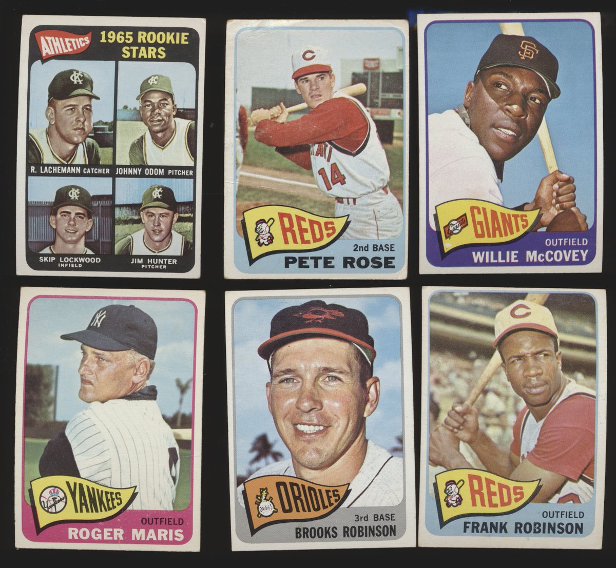 BurlsSports's tweet photo. Want to win a free spot in the '65 Topps Complete set group break? I'm giving one away! To enter for a chance to win, retweet and reply, letting me know which '65 card is your favorite. Still some spots available. Broadcast 7/10 @ 9 CT #collect #thehobby https://t.co/TK2lPzWZBQ https://t.co/LoLWo7SmiI