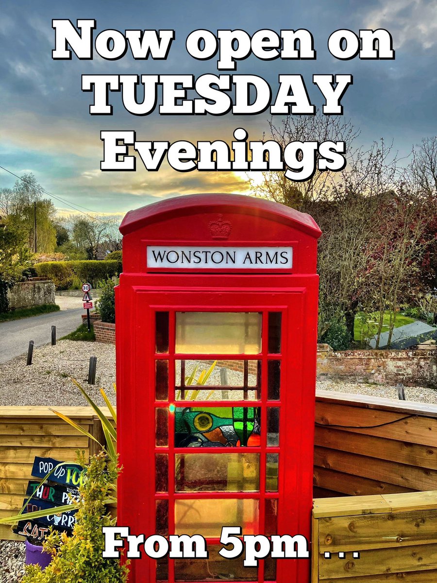 thewonstonarms's tweet photo. Happy days … The Wonston is going to 7 days a week !
Tuesday are GO from now …  #gettingbacktonormal 

🍺🍻🍺🍻🍺🍻🍺🍻🍻 https://t.co/njt1CWPJhF