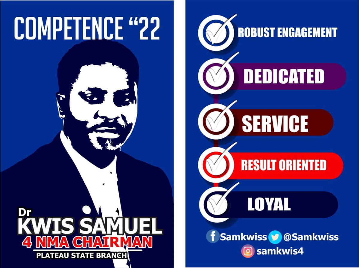samkwiss's tweet image. #Thinkcompetence #ThinkSamKwis #4NMAchairman #PlateauBranch