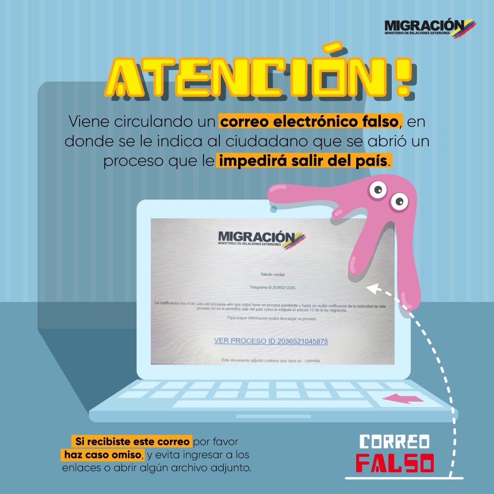 Migración Colombia tweet media